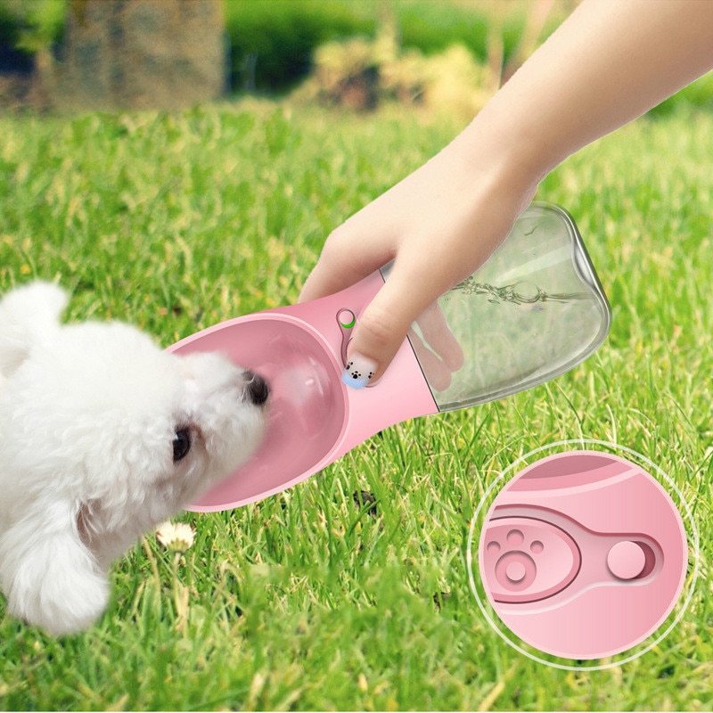 Keep Your Pet Hydrated Anywhere with This Handy Bottle