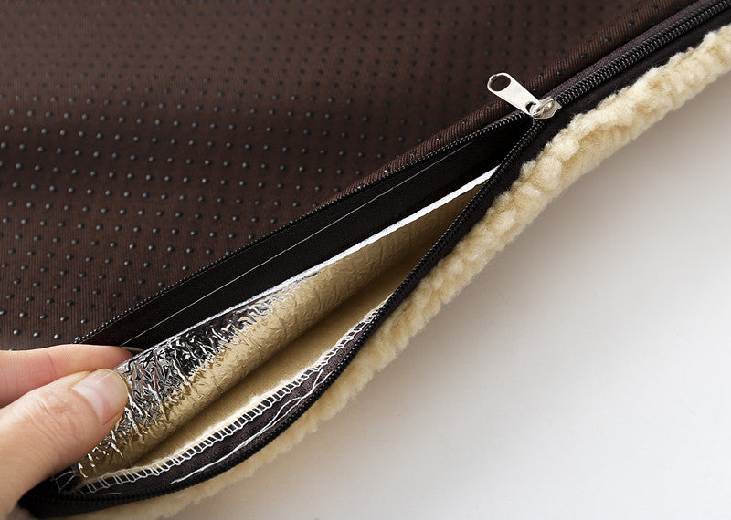 Self-Heating Dog Bed — Perfect Winter Comfort!